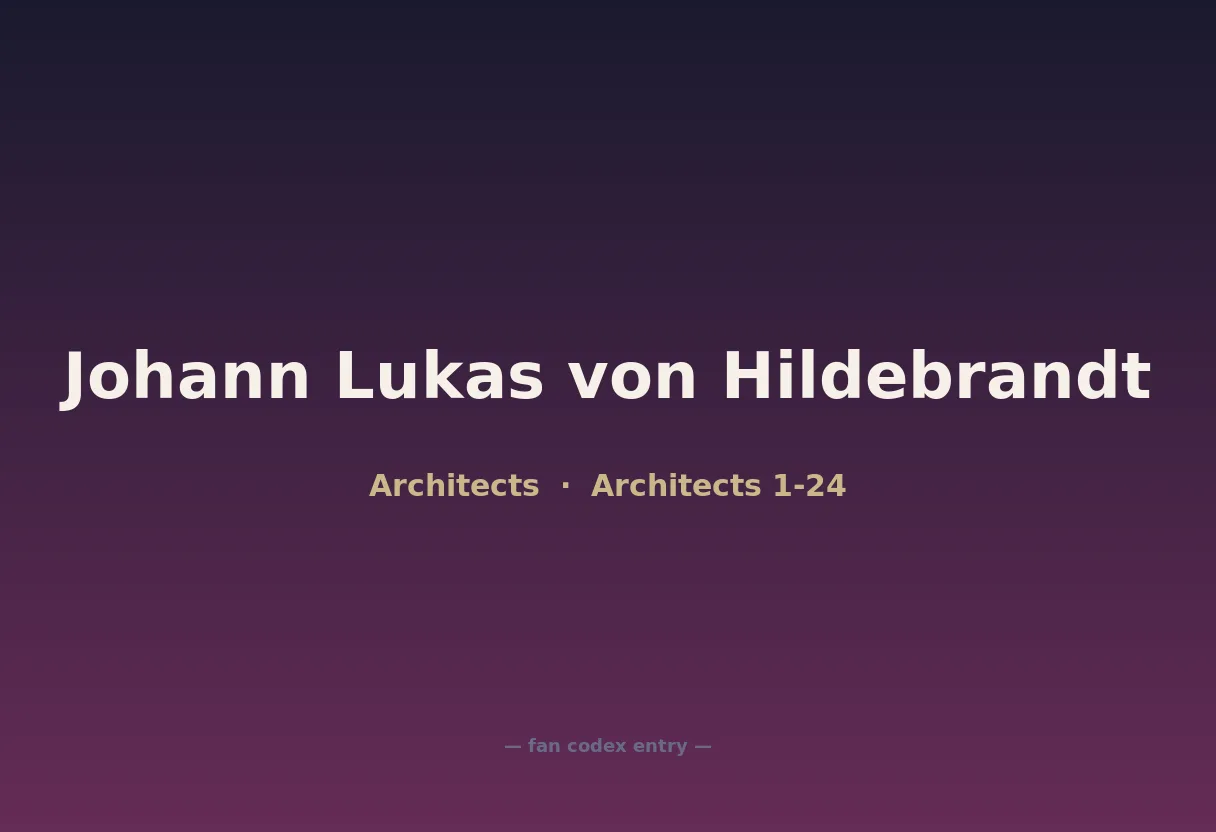 Johann Lukas von Hildebrandt